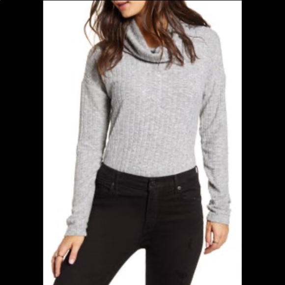 BP Cowl Neck Ribber Sweater - Picture 2 of 4